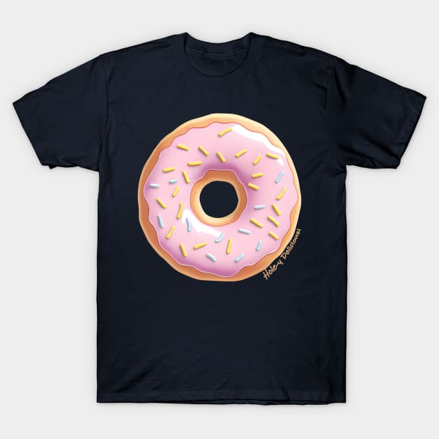 Hole-y Delicious Donut T-Shirt by Artilize